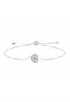 Drawstring Single Moissanite Diamond Bracelet