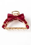 Little Bowknot Hollow Out Hair Clip