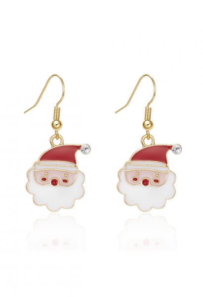 Cartoon Santa Claus Earrings