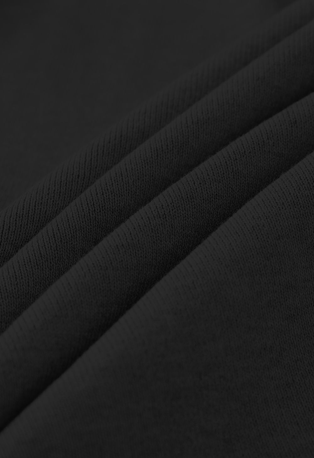 Wide Lapel Tie Waist Knit Cardigan in Black