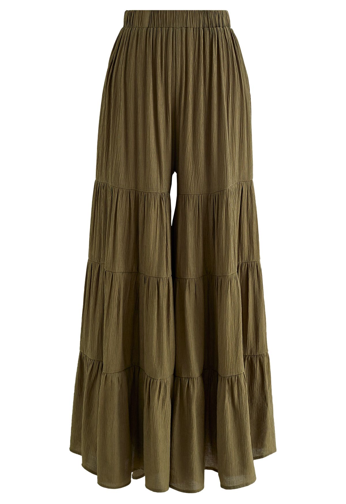 Sunny Days Wide-Leg Pants in Army Green