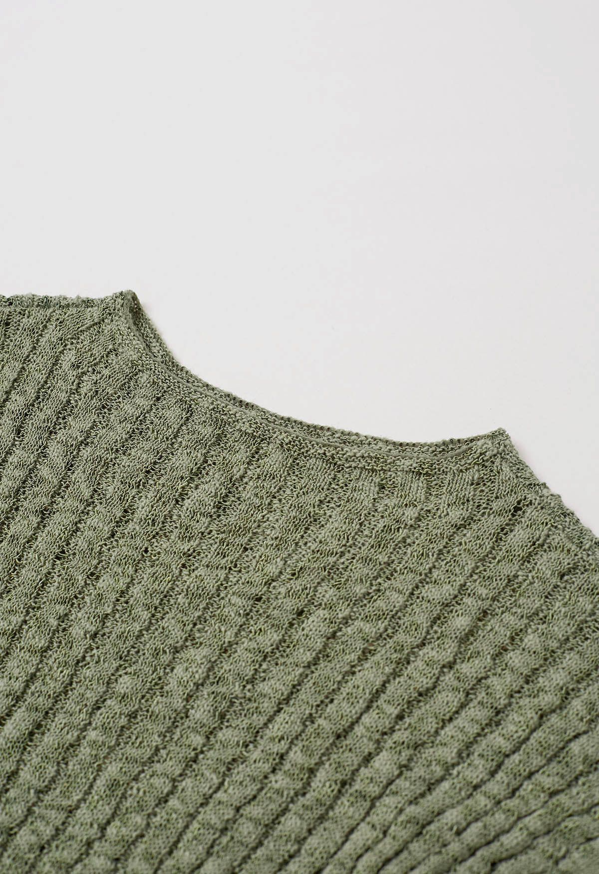 Basic Cap Sleeve Cotton Top in Olive