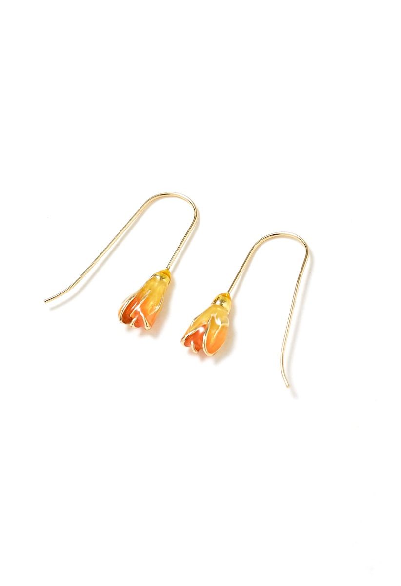 Tulip Hook Earrings