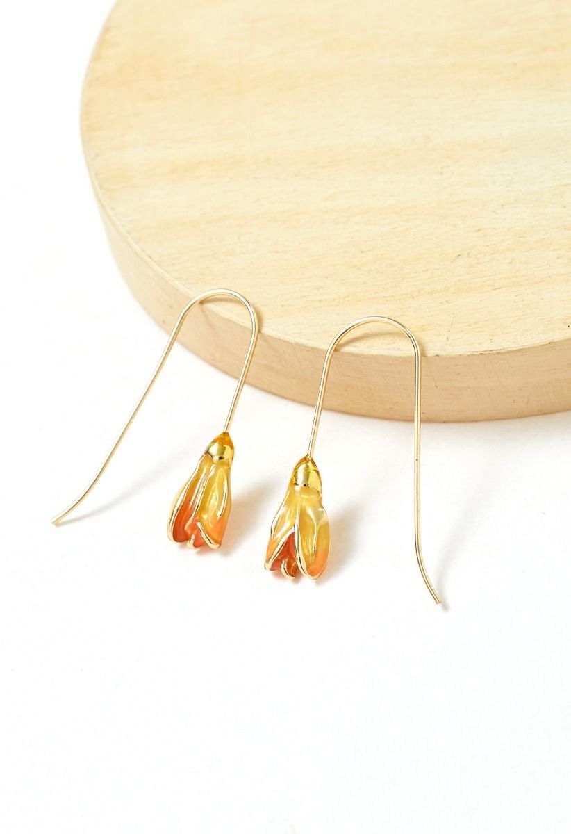 Tulip Hook Earrings