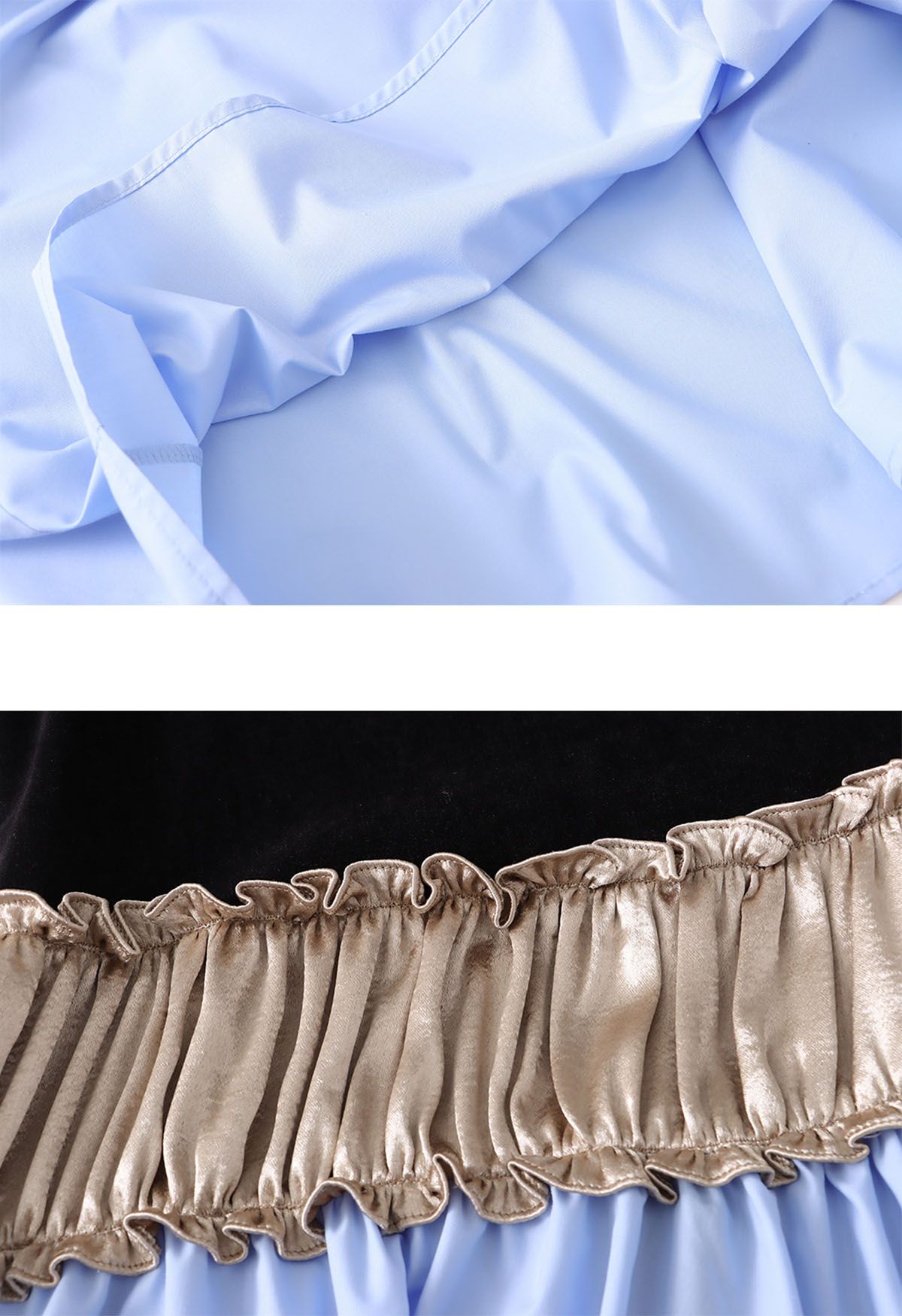 Contrast Panelled Sleeveless Dress