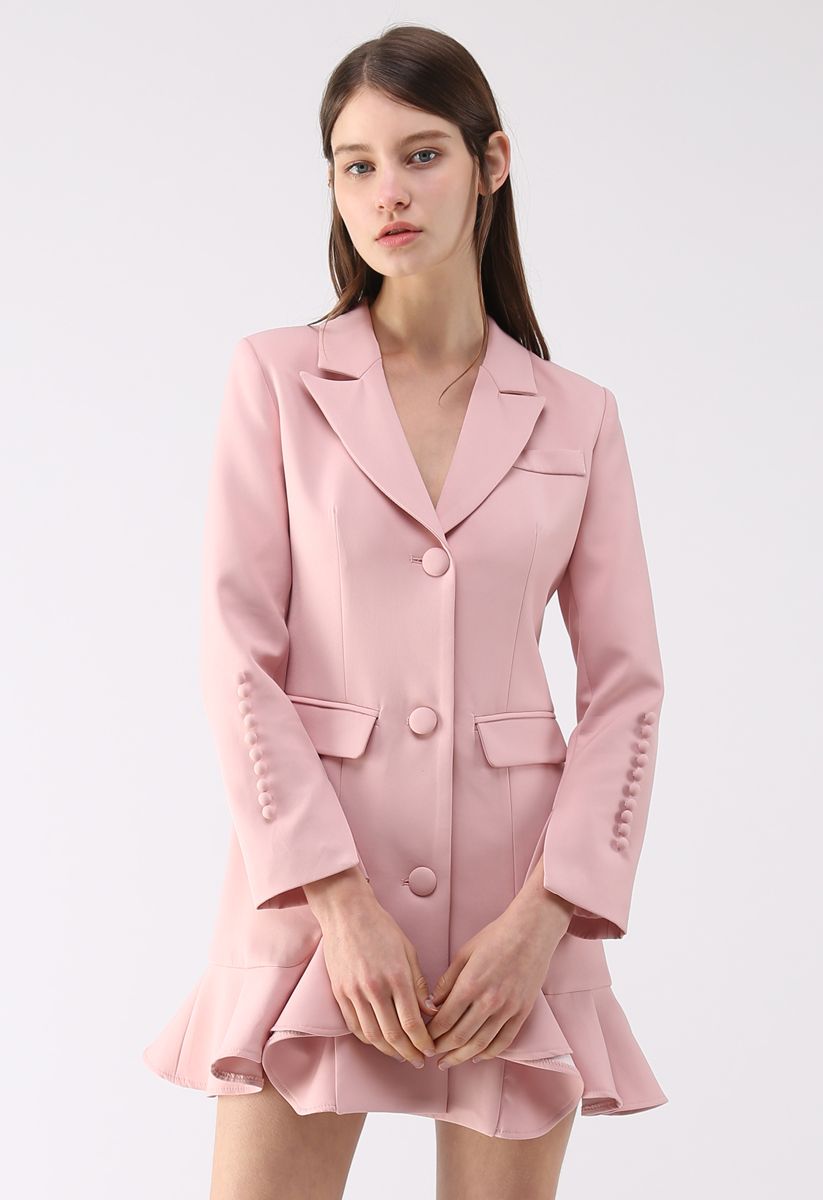 Peplum on sale coat dress